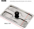 Toaster Dust Cover, Stainless Toaster Appliance Top Cover, Steel Electric Bread Maker Upper Cover for Bread Machine...