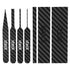 stedi Carbon Fiber Sanding Sticks, Hobby Model Tools, 7-piece set (3"×0.6",3"×0.4",3"×0.2" and 4 Detail Sanding Boards) Professional Sanding Stick...