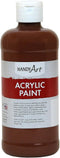 Handy Art 101-085 Student Acrylic Paint 16 ounce, Burnt Sienna...