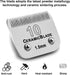 10 Blade Dog Grooming Clipper Replacement Blades Compatible with Andis Dog Clippers,Detachable Ceramic Blade & Stainless Steel Blade,Size-10, 1/16...