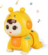 Baby Toys 1 2 years old, Infant Toys with Musical and Light, Early educational toys for toddlers, Baby Crawling Toys 18 Months (Yellow)...
