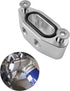 LS Oil Port Adapter 90 Degree 1/8" NPT LS Twin Turbo Oil Feed Line Adapter Oil Port Supply Adapter Plate...