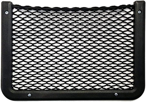 Framed Stretch Mesh Net Pocket for Auto, RV, or Home Organization and Storage (8" x 11")...