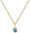 Amazon Essentials Yellow Gold Plated Brass Birthstone Solitaire Pendant Necklace, 16'' + 2'' Extender...