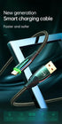 mcdodo Smart LED Auto Disconnect Nylon Braided Sync Charge USB Data 6FT/1.8M Cable Compatible iPhone 14/13/12/11 Pro Max...