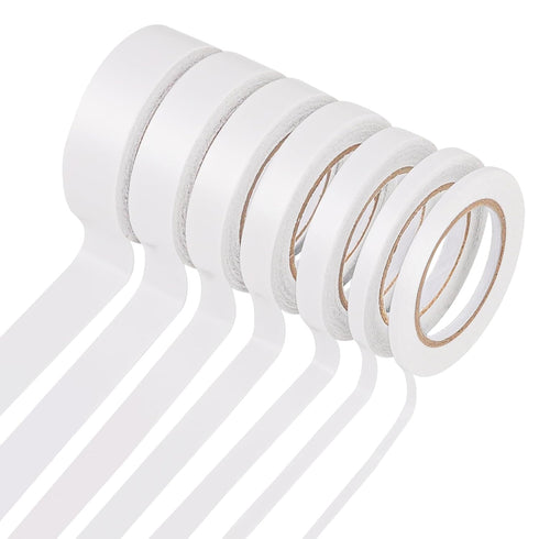 14 Rolls Double Sided Tape for Crafts Scrapbooking Multi-Purpose and Multi-Size Tape for Arts, Photography, Gift Boxes, Card Making, Paper Backing...