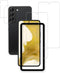 Easy Alignment Frame Designed For Samsung Galaxy S22 5G Tempered Glass Screen Protector 2-Pack Camera Lens Protector Film 2-Pack...