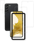 Easy Alignment Frame Designed For Samsung Galaxy S22 5G Tempered Glass Screen Protector 2-Pack Camera Lens Protector Film 2-Pack...