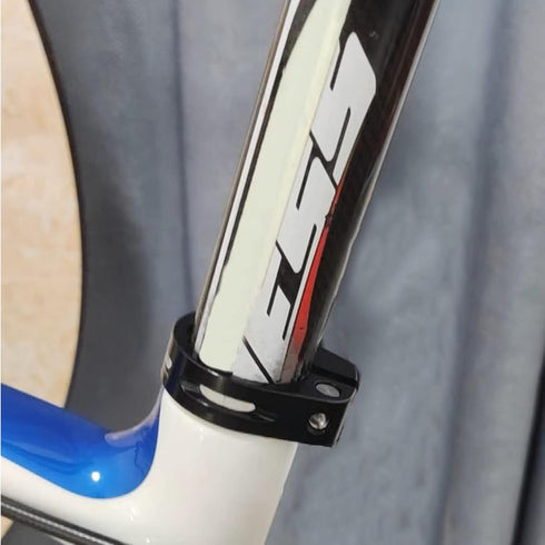 Azarxis Bike Seat Post Clamp Aluminum Alloy Quick Release Bicycle Seatpost Tube Clip 28.6mm 31.8mm 34.9mm for Mountain Bike Road Bike Fixie Gear T...