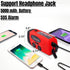 5000mAh Hand Crank Emergency Weather Radio, AM FM NOAA Solar Radio with Led Flashlight and Earphone Jack, Power Bank Charger for Smartphone, Self ...