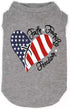 American Flag Popsicle 4th of July Funny Graphic Puppy Clothes Memorial Day, Independence Day, Holiday Dog Clothes for Small Dogs Boy Girl, Pet Ca...