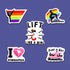 12Pcs Gymnast Shoe Charms for Clog Sandals Bracelets Decoration, Gymnastics Charms...