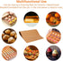 6 Sheets Silicone Baking Mats Non Stick Reusable,Oil Brush,Baking Mat Sheet Baking Tray Liner Set 30 * 40cm,Reusable Professional Quality,Nontoxic...