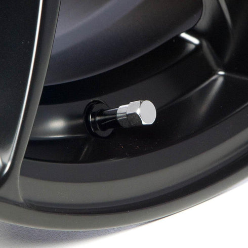 Circuit Performance VC3 Series Silver Aluminum Valve Stem Caps (8 Pieces)...