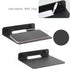 WISDING Small Floating Shelves, 6'' Wall Metal Speaker Mount Shelves for Bluetooth Speaker, Webcam, Cell Phones, Mesh Router, Toy Display Shelf Sp...