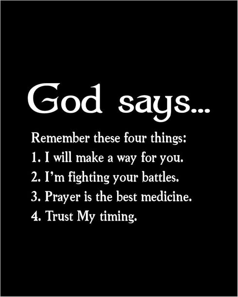 Posterizer 1 pcs-God Says Remember These Things-Religious Posters-Motivational & Inspirational Art-Gifts for Christians-Decor for Church, Sunday S...