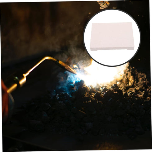 EXCEART Refractory Brick Honeycomb Jewelry Gold Welding Plate Ceramics Plaster...