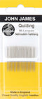 John James Size 12/Pkg Quilting/Betweens Hand Needles...