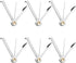 sansheng 6 Pack 3in1 Smoking Pipe Tool - pipe cleaning tool,pipe tamper tool, Tobacco pipe tool Cleaner, pipe tools for smoking tobacco...