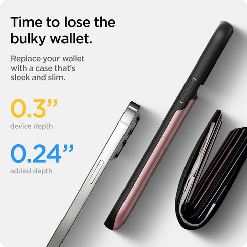 Spigen Slim Armor CS Designed for iPhone 13 Pro Case (2021) - Rose Gold......