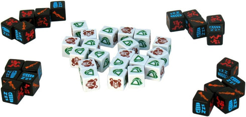 Bears - an Exciting Board Game for Family Fun – A Fast-Paced Dice Pairing Game for 2-4 Players Ages 7 and Up with 20 Minute Play Time by Fireside ...