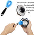 4 Pack Bottle Brush Cleaning Set,Multi-Function Long Handle Bottle Cleaner for Glasswares, Travel Coffee Mugs, Narrow Cup,Straw Cleaning Brush,Foo...