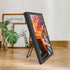 5 Pcs Easel Back, 4.39” Iron Picture Frame Easel Back, Photo Frame Easel Back Stand with Screws & Screwdriver (Black)...