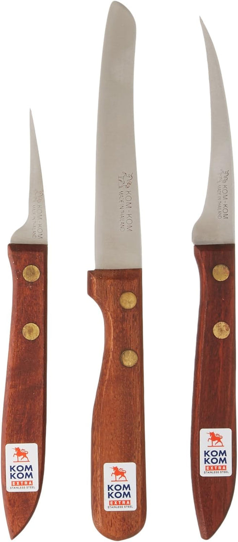 Fruit & Vegetable Carving Knives, Set A...