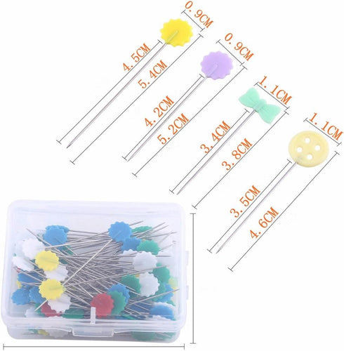 HONEYSEW 100PCS of Quilting/Patchwork Pins 4 Styles for Choose (PIN-B)...