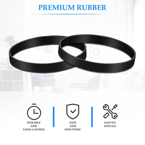 MULTIM Vacuum Cleaner Belts Compatible with Bissell Style 7 9 10 12 14 1831 2486 2259 PN 3031123 3031120 32074 203-1093 Replacement Belt (2 Pack)...
