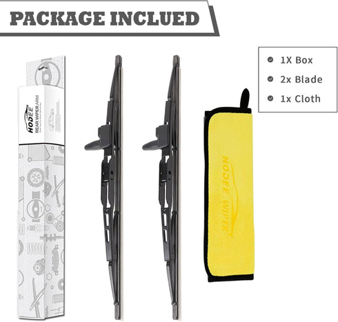 (Set of 2) HDOEE Replacement For Toyota Sequoia 2001-2007,Rear Wiper Blade Kit Set,Rear Wiper Accessories Parts,Wiper Blade for Back Windshield Wi...