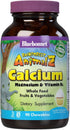 BlueBonnet Super Earth Rainforest Animalz Calcium Magnesium And Vitamin D3 Chews, Natural Vanilla Frosting, White, 90 Count...