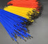 300Pcs Plastic Paint Brushes Set Colorful Detail Painting Kit Art Supplies for Acrylic Painting Oil Watercolor Canvas Boards Rock Nail Art Christm...