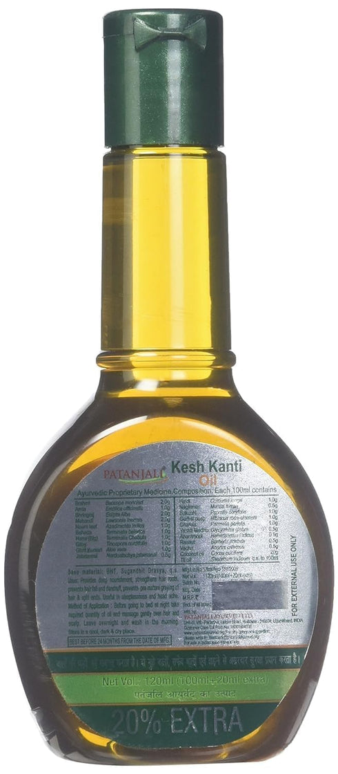 QUALITY INTERNATIONAL INTERPRISES Kesh Kanti Ayurvedic Hair Oil for Strong Hair Split Ends Grey Hair and Hairloss 100ml...