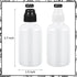 Tessco Empty 2 Ounce Graffiti Mop Marker Paint Daubers Fillable Paint Marker Bottle Squeeze Bottle Empty Bingo Dauber Dabbers White Black Sponge T...