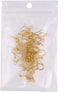 14K Gold Earring Hooks 50 PCS - Earring Hooks for Jewelry Making - Hypoallergenic Earring Hooks, Ear Wires Fish Hooks, Earring Findings, Earring H...