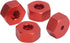 VGEBY 4pcs Wheel Hub Hex Adapter, 5mm to 12mm Hex Combiner RC Model Car Parts Fit for D12 1/10 RC Trucks(Red) Car Model Accessory 1/16 Rc Wheels a...