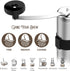 Manual Coffee Grinder — Stainless Steel Conical Burr Coffee Bean Grinder with Hand Crank, 18 Adjustable Settings, Storage Pouch and Sturdy Grip — ...