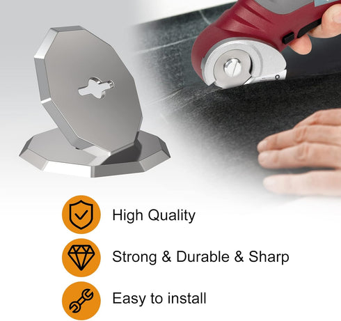 VLOXO WA2300 Blades Replacement Rotary Blades Compatible with VLOXO AT001 Cordless Electric Scissors Electric Cutter Blades(1-1/2")...
