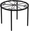 1PCS Plant Stand-9.06IN Flower Pot Stand, Plant Holder Heavy Duty Iron Plant Pot Shelf, Anti-rust Round Plant Rack for Room Indoor and Outdoor Cou...