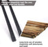 GLAMFIELDS 10-Pairs Fiberglass Chopsticks - sushi Reusable Chop sticks for food, Dishwasher Safe, 9.5 Inches - Black Flower...