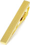 HONEY BEAR Mens Tie Clips Bar Normal Size Steel for Business Wedding Gift 5.4cm...
