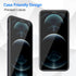 3 Pack Tempered Glass Screen Protector for iPhone 12 Pro Max, 6.7 Inch HD Clear, Bubble Free, Anti-Scratch, Case Friendly...