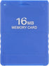 Yoidesu Memory Card for PS2, 16MB High Speed Game Memory Card Plug and Play External Data Card for 2 PS2 Game Console(Blue)...