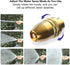 Garden Hose Nozzle,High Pressure Water Hose Nozzle Sprayer,3/4 Extra-Strong Solid Brass Connectors for Garden Hose,for Watering Plants,Lawn& Garde...
