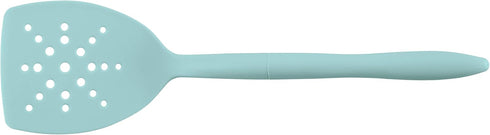 Rachael Ray Tools and Gadgets Spoon, Slotted and Solid Turners Set/ Cooking Utensils - 3 Piece, Light Blue...