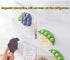 Fruit Magnetic Refrigerator Sticker, Creative Particle Magnetic Sticker (Blueberry, 2 Pcs)......