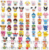 3D Mini Building Blocks, Micro BlocksToy Gift,Easter/Birthday/Christmas (Panda Pumpkin hat 396 PCS)...