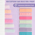 Sticky Tabs 1200 Pieces Book Tabs, Transparent Book Markers, Writable and Repositionable Page Makers, Morandi Index Tabs for Annotating Books, Pag...