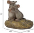 Adorable Sitting Parent-Child Mouse Statue, Hand-Made & Painted Miniature Rodent Figurine, Collectible Mice Rat Animals for Your Home, Bookshelf, ...